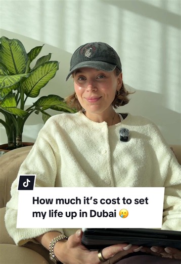 The cost of setting up my life in Dubai 🥲 #dubai #movingtodubai #dubaimove