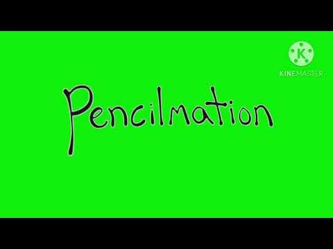 Pencilmation green screen logo