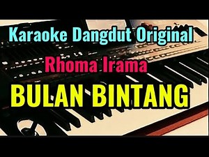 BULAN BINTANG [ H. Rhoma Irama ] Karaoke Dangdut Original