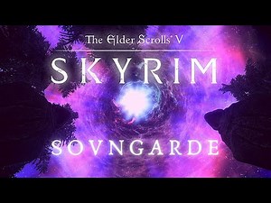 Skyrim SE 4K Music & Ambience | Walking Across Skyrim - Sovngarde | Ambient Music