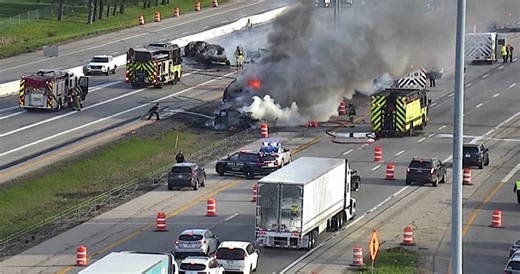 Truck driver accused in fatal nine-vehicle crash near I-71 appears in court