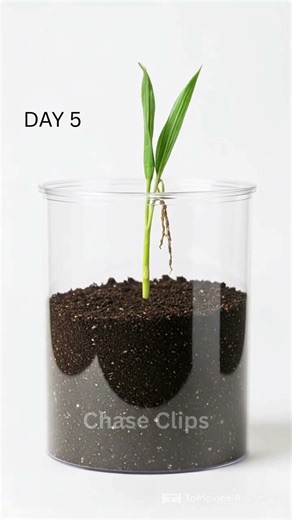 14 Days of Plant Growth 🌸 Seed to Flower Time-Lapse! #shorts