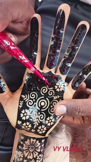 sticker mehendi trial