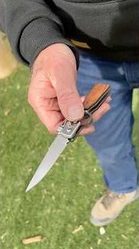Spring Assist Folding Rifle Knife Back by Popular Demand