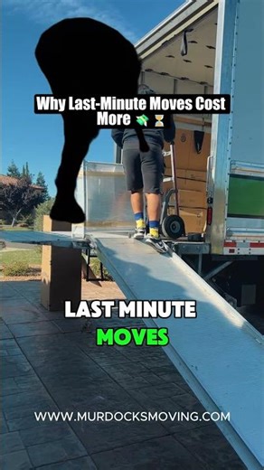 Why Last-Minute Moves Cost More 💸⏳
