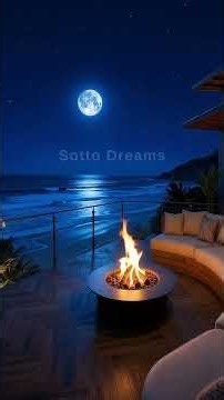 Deep Sleep Music 🌙 Ocean Waves & Piano