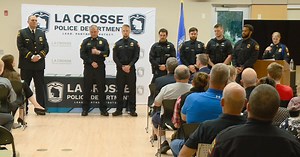 La Crosse Police Department award ceremony