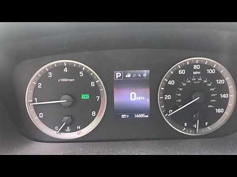 2016 Hyundai Sonata Service reminder reset procedure