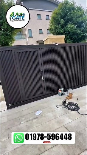 Automatic Sliding Gate system in Dhaka | Remote control gate system 🔥