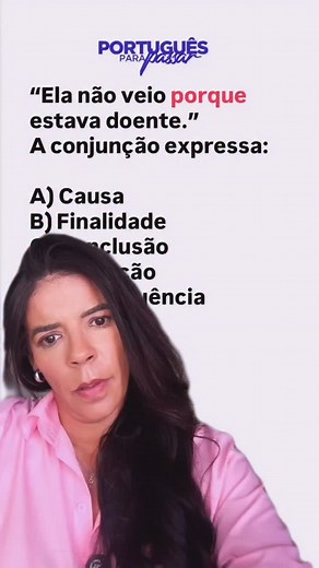 18K views · 1.7K reactions | Entender conjunções subordinativas é...