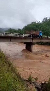 10M views · 6.5K reactions | Truck Narrowly Escapes Death as...