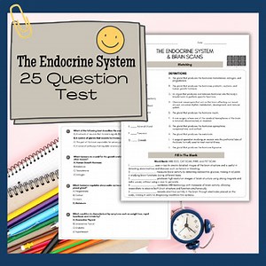 The Endocrine System Psychology Test