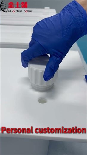 PTFE tank & CNC Machining. #ptfe #teflon #oem