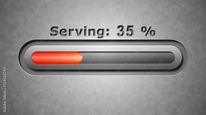 Process of Serving. 4K Resolution. Encoder Prores 4444. Great Quality.