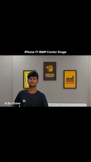 iPhone 17 18MP Center Stage Camera