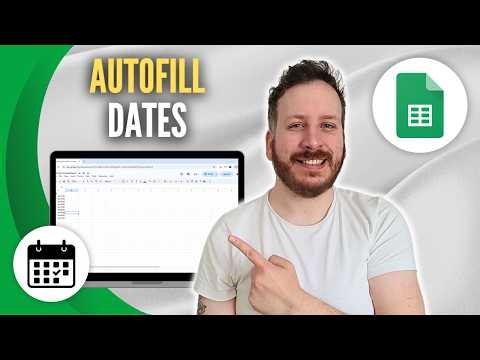 How To Auto Fill Dates In Google Sheets