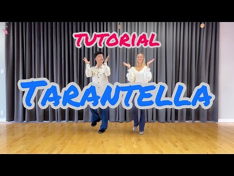 Social Line Dance tutorial - Tarantella