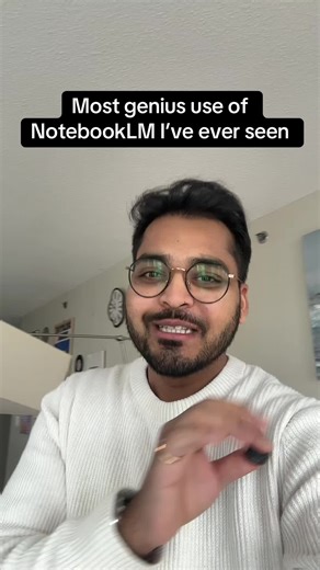 Most genius use of NotebookLM I’ve ever seen #aitools #notebooklm | notebooklm