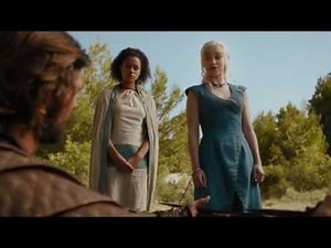 S4E1 Game of Thrones: Dany, Dragons & Daario Naharis.