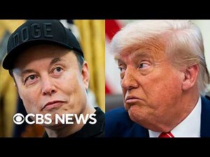 Moments leading to Musk and Trump's exploding feud