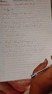 Class 9 Mathematics | Ch.2 (Polynomials) | Ex.(2.4) Qno.9 part- (ii) #Polynomials