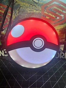 Pokeball LED Light Box - Etsy