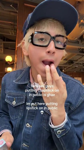 Lipstick on Men 🥴 #makeup