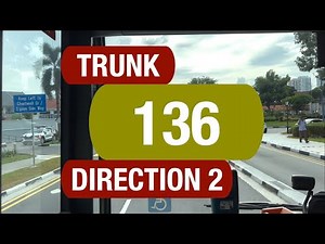 Go-Ahead Trunk 136 (Direction 2) | Bus Service Route Visual