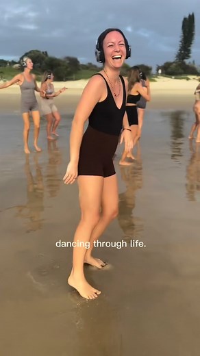 Movement, dance, music, ocean magic and your sisterhood crew… That’s the only kind of medicine your soul actually needs. Ps.. @stacey.l.o.u.i.s.e - your air guitar dance move .. priceless 😆 | Sunrise Sisterhood