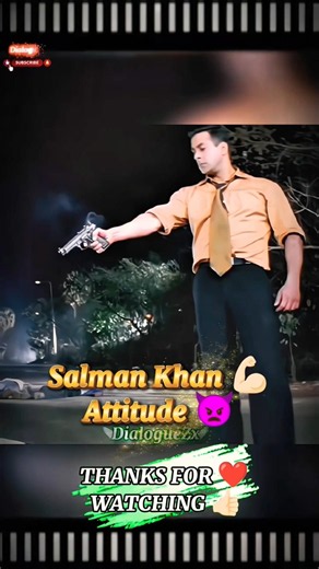 salman khan 💪🏻attitude 👿 Dialogue #salmankhan #shorts​ #bollywood #indianactor #love #trendingshorts