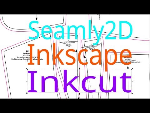 How to plot a Seamly2D pattern on a vinyl cutter