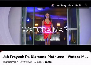 30 million views later. This goes out to you, the streamers and a major shout out to my bro @diamondplatnumz, this was indeed magical. | Jah Prayzah