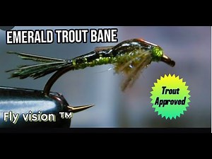 How to Tie a Fly – Emerald Trout Bane | Fly Vision™ Retro Recast