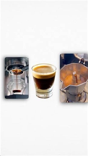 ☕ Coffee vs Espresso – What's the Real Difference? 🤯
