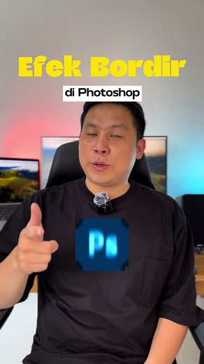 Cara Membuat Efek Bordir di Photoshop