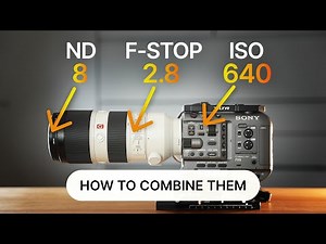 How F-STOP, ISO and ND-values work together