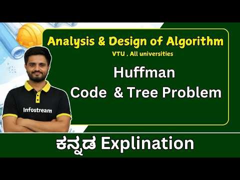 Huffman tree problem | Analysis and Design of Algorithms | All Universities