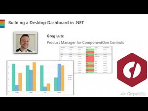 ComponentOne Live: Building a Desktop Dashboard in .NET