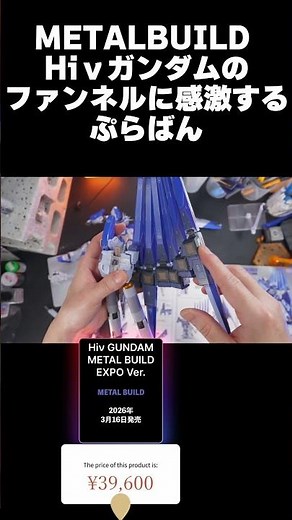 METAL BUILD Hi-ν Gundam: Puraban is impressed by the METAL BUILD's funnels [Metal Build Review] [...