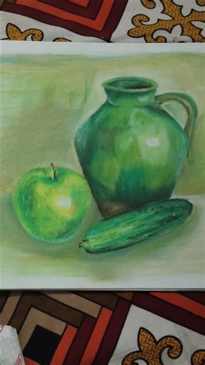 soft pastel drawing 😍#art #painting #sketch #drawing #softpastel #shorts