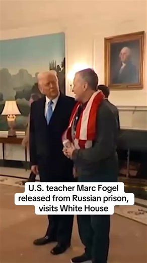 "I feel like the luckiest man on Earth right now." American teacher Marc Fogel is back in America after he was arrested in Russia in 2021 for marijuana possession. He gave credit to U.S. lawmakers and members of the diplomatic service for his return and called President Trump a hero. | CBS News