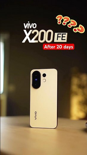 Vivo X200 FE Review After 20 Days 🔥 Honest Pros & Cons | Worth Buying in 2026? #shorts