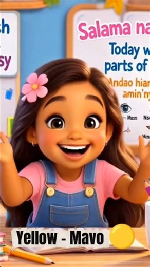 colours in malagasy #learning