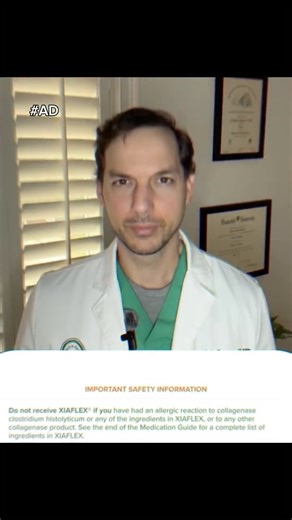 Nick Pappas, MD on Instagram: "#AD As a hand surgeon, I know how important it is to listen to what your hands are telling you. Take a moment to check in—can you lay your palm flat on a table? If not, you may be showing signs of Dupuytren’s contracture, a condition where thickened tissue forms under the skin, pulling fingers inward over time. Surgery is one option, but for those who prefer nonsurgical treatments, there’s XIAFLEX® (collagenase clostridium histolyticum), the only FDA-approved nonsu
