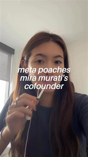 ZAUEY (Claire Zau) | Zuck tried to buy Thinking Machines a few months ago, now he’s buying one the cofounders (rumor says the offer was $3.5B 💰) - what do you... | Instagram