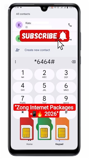 Zong Internet Packages 2026 | Zong Sim Internet Package Info