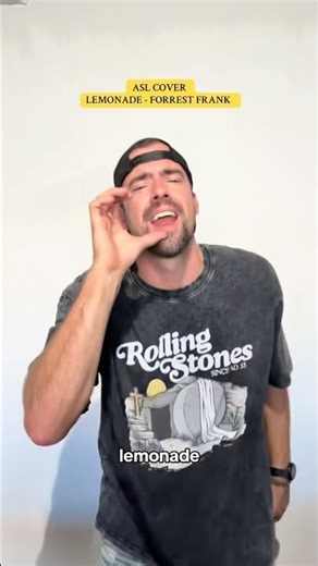Amazing ASL cover of 'Lemonade' by Forrest Frank & The Figs 🙌 TikTok: deaffatherproject