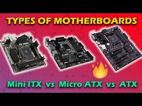 Types of Motherboards Explained in Hindi | Mini ITX vs Micro ATX vs ATX vs EATX Motherboard!🔥
