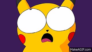Pikachu on Acid on Make a GIF