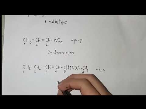 Nomenclatura de Nitrocompuestos